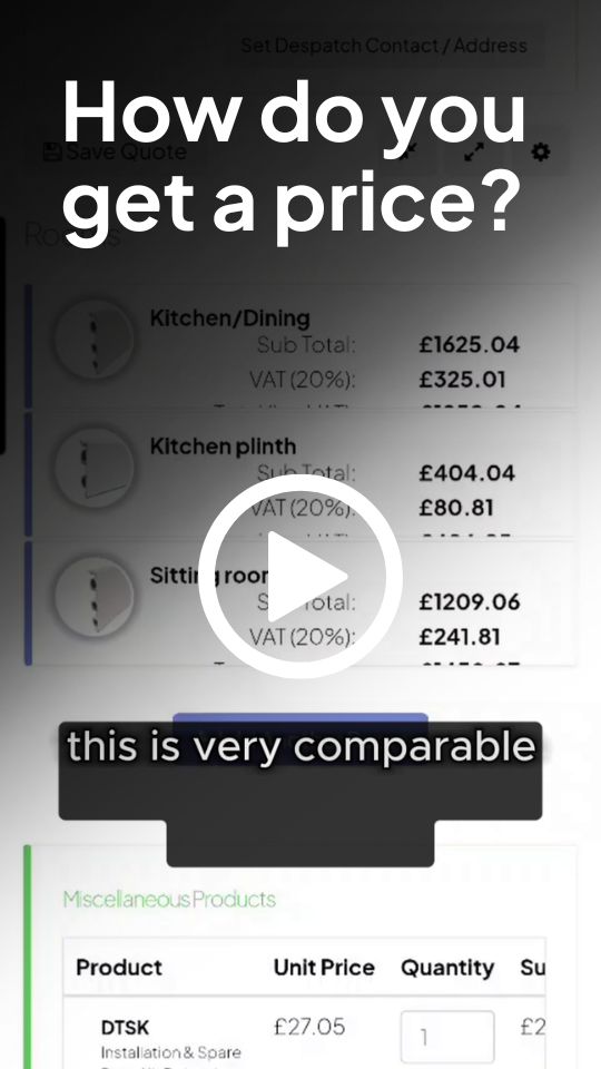 How do you get a price?